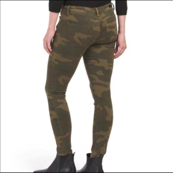 Blank NYC  Camouflage Crop Mid Rise Skinny Jeans Size 26 - Picture 9 of 9